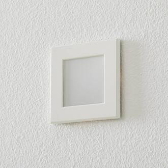 Bega Accenta wandinbouw hoekig frame wit 160lm