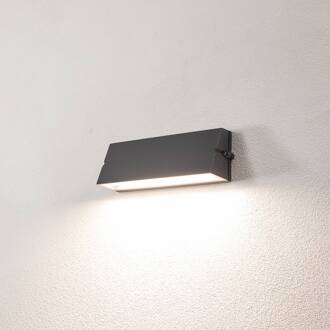 Bega LED buitenwandlamp 24374 K3, grafiet, gegoten aluminium, DALI