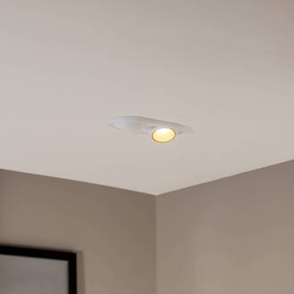 Bega LED inbouwspot Studio Line, wit/messing, 2-lamps. wit, messing