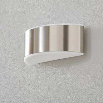 Bega Prima wandlamp afschermkap roestvrij staal 25,4 cm roestvrij staal, opaal
