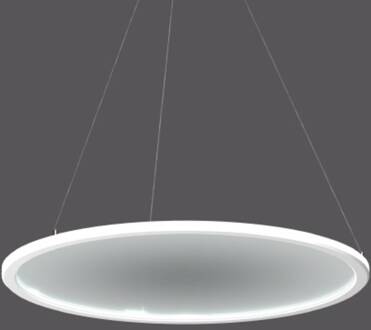 Bega RZB Sidelite Eco hanglamp Ø 58cm helder 3.000 K wit, transparant