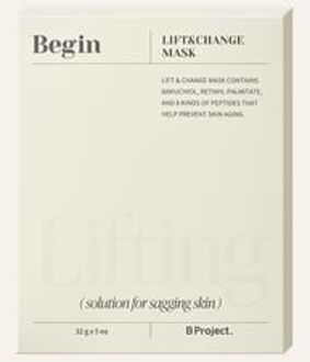 Begin Lift & Change Mask Set 32g x 5 sheets