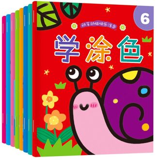 Beginners Aquarel Educatief Kleurboeken Kinderen Tekening Baby Chinese Boeken Studenten Leren Art Schilderen