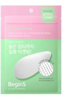 BeginS Pink Guava Glutathione Blemish Microshot Patch 9 patches