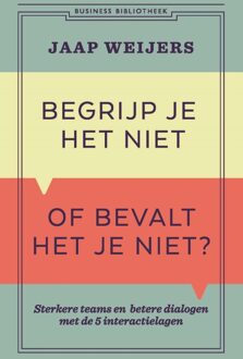 Begrijp je het niet of bevalt het je niet? - Jaap Weijers - ebook