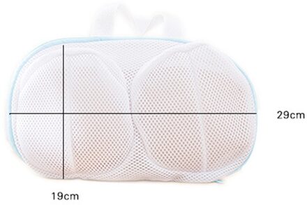 Beha Schoonmaken Mesh Zakken Ingedeeld Schoonmaken Kleren Schoonmaken Zakken Anti-Vervorming Wasserij Bescherming Ondergoed Waszak Blauw