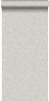 behang effen taupe Blauw