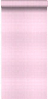 behang fijne stippen licht roze - 53 cm x 10,05 m - 115705