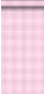 behang fijne stippen licht roze - 53 cm x 10,05 m - 115705