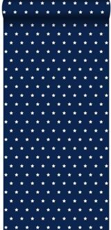 behang sterren marine blauw - 53 cm x 10,05 m - 114944
