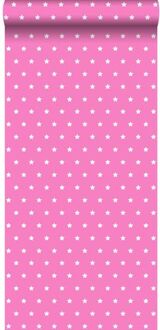 behang sterren roze - 53 cm x 10,05 m - 114939