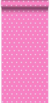 behang sterren roze - 53 cm x 10,05 m - 114939