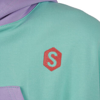 BeHappy Multicolor SUPERB Vrouwen Hoodie Veelkleurig