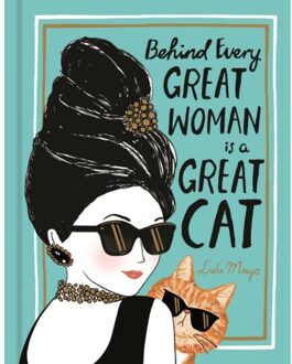 Behind Every Great Woman is a Great Cat