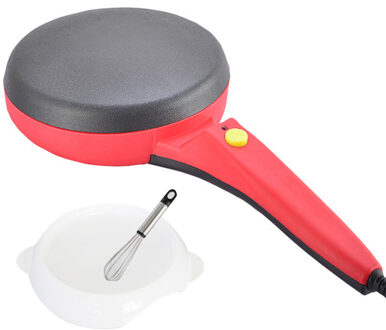 Behogar Mini Elektrische Crêpe Pannenkoeken Machine Anti-aanbak Draadloze Crêpe Pan Taart Plaat Voor Maken Pizza Tortilla Eu Plug stijl B EU