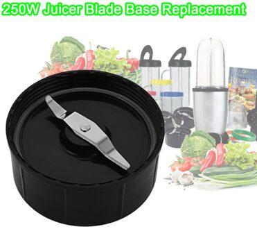 Behogar Sharp Rvs Flat Blade Vervanging Onderdelen Accessoires voor Magic Bullet 250 W Blender