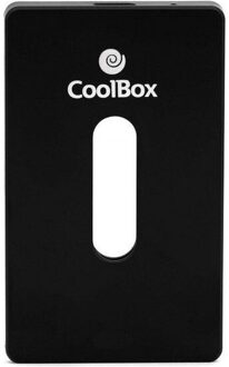 Behuizing Voor Harde Schijf Coolbox COO-SCS-2533 Zwart