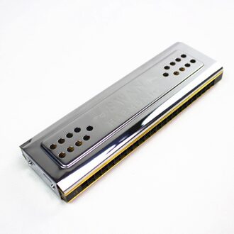 Beide zijden swan harmonica tremolo c en g sleutel 24 gaten dubbele harmonica harp mondharmonica houtblazers