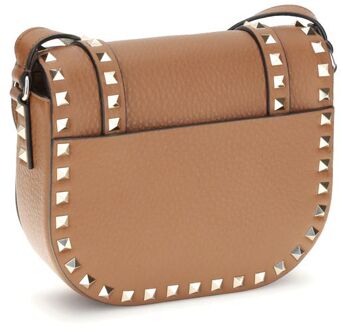 Beige Kalfslederen Bos Taurus Schoudertas