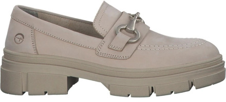 Beige Leren Loafers Tamaris , Beige , Dames - 41 Eu,39 Eu,37 Eu,40 Eu,38 EU