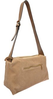 Beige Leren Tas