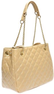 Beige Leren Tas