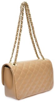 Beige Leren Tas