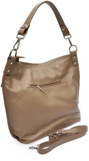 Beige Leren Tas