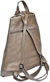 Beige Leren Tas
