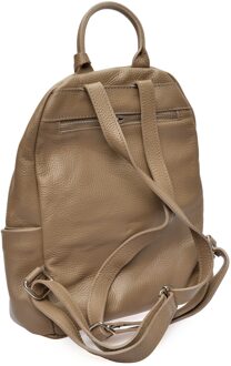 Beige Leren Tas