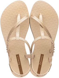 Beige Sandalen Class Wish Vegan Recyclebaar Ipanema , Beige , Dames - 40 Eu,35 Eu,39 EU