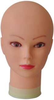 Beige Vrouwelijke Mannequin Hoofd Pruik Mannequin Hoofd Haar Mannequin Hoofd Mannequin Hoofd Voor Pruiken Haarverlenging Tool