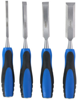 Beitels 4 stuks Blauw