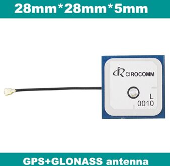 BEITIAN interne GPS GLONASS Dual antenne, Cirocomm actieve patch antenne, GNSS antenne, BT-0010