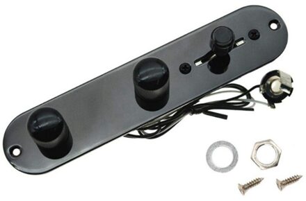 Bekeken Controle Plaat 3-Way Switch Voor Fender Tele Telecaster Met Socket Elektrische Gitaar Printplaat