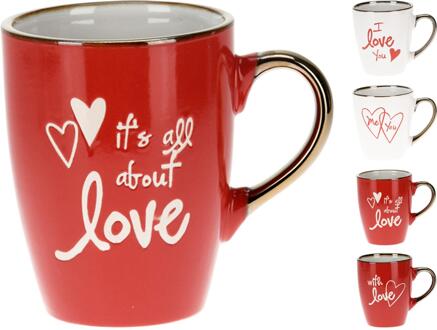 Beker aardewerk 305ml verschillende