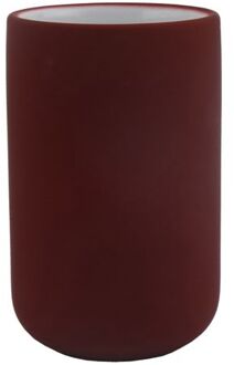 Beker Bowling Bordeaux Rood Soft Touch