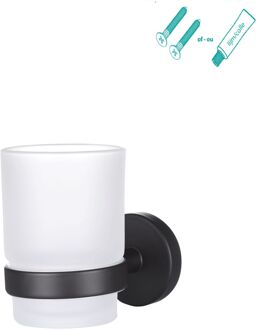 Bekerhouder Mat Zwart