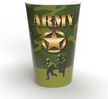 Bekers Leger Army (8st) Groen, Multikleur - Print