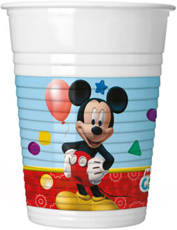 Bekers Mickey Mouse Clubhouse - 8 Stuks Multikleur - Print