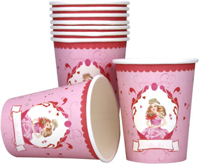 Bekers Prinses hotstamp 8 stuks