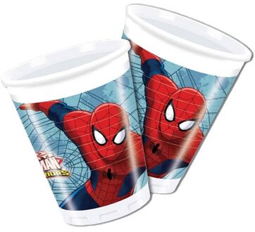 Bekertjes Spider-Man 200 ml 8 stuks