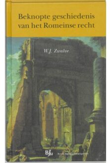 Beknopte geschiedenis van het Romeinse recht - Boek W.J. Zwalve (9054544295)