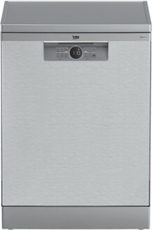 Beko BDFN26450X Vrijstaande vaatwasser Grijs