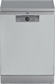 Beko BDFN26640XC CornerIntense Vrijstaande vaatwasser Grijs