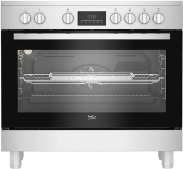 Beko BGM 30203 EX Keramisch fornuis Grijs