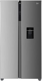 Beko GNO5322WDXPN Amerikaanse koelkast Zilver