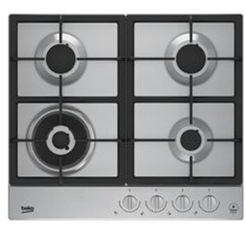 Beko HIAW64325SXNL Gas inbouwkookplaat Grijs