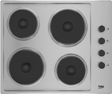 Beko HIGE64100X Elektrische kookplaat Grijs