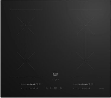 Beko HII64720SUF2T Selective Line Inductie inbouwkookplaat Zwart